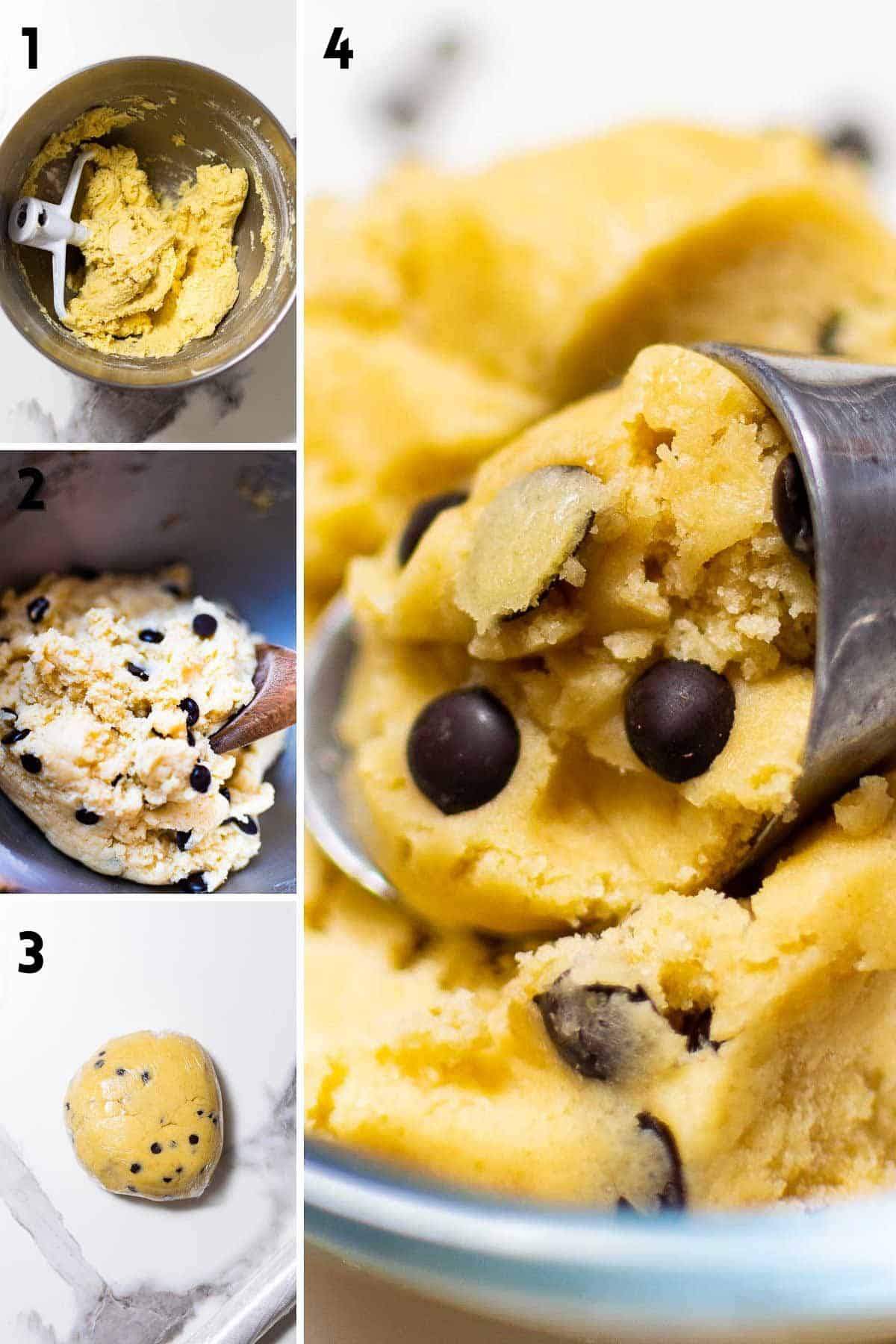 step by step how to make chocolate chip cookies