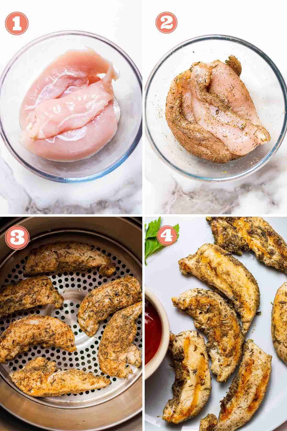 Perfect Instant Pot Chicken Tenders Fresh or Frozen Ambitious Foodie