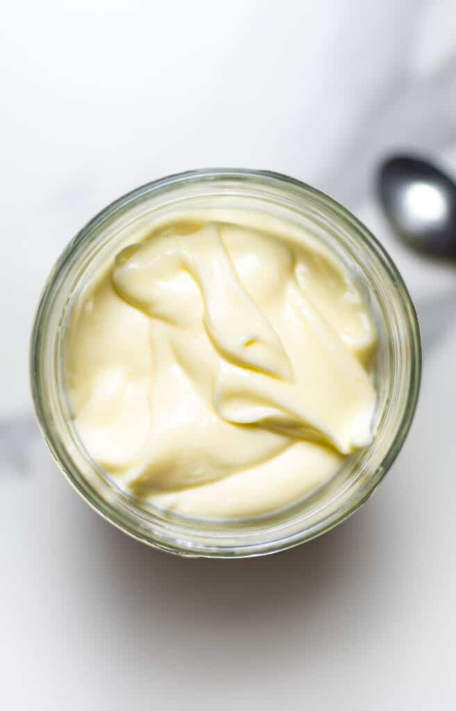 Quick Mayonnaise Recipe From Scratch! Only 4 Ingredients (2min