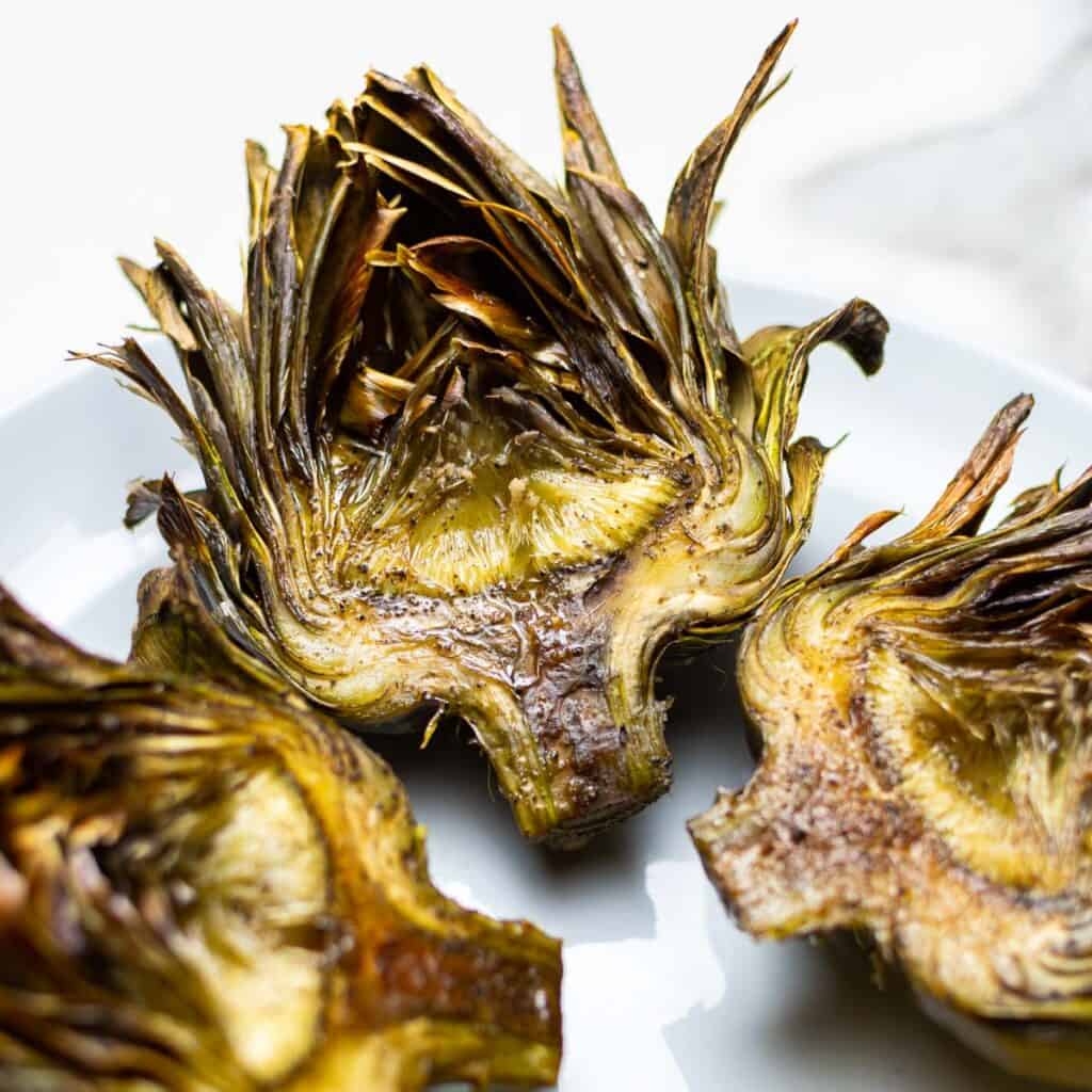 The Best Air Fryer Artichokes • Ambitious Foodie