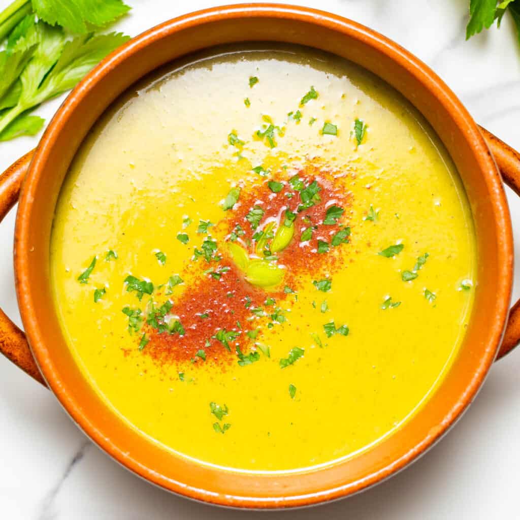 The Best Carrot and Celery Soup Ambitious Foodie