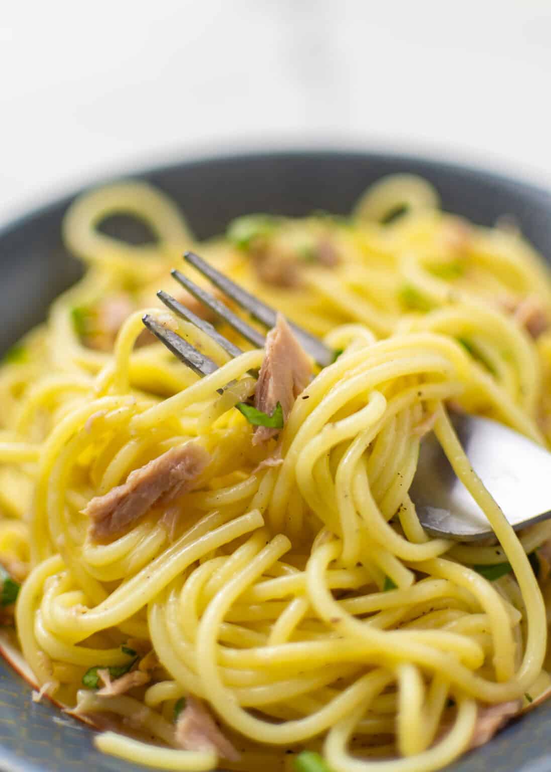 Super Easy Easy 20 Minute Canned Tuna Pasta Ambitious Foodie