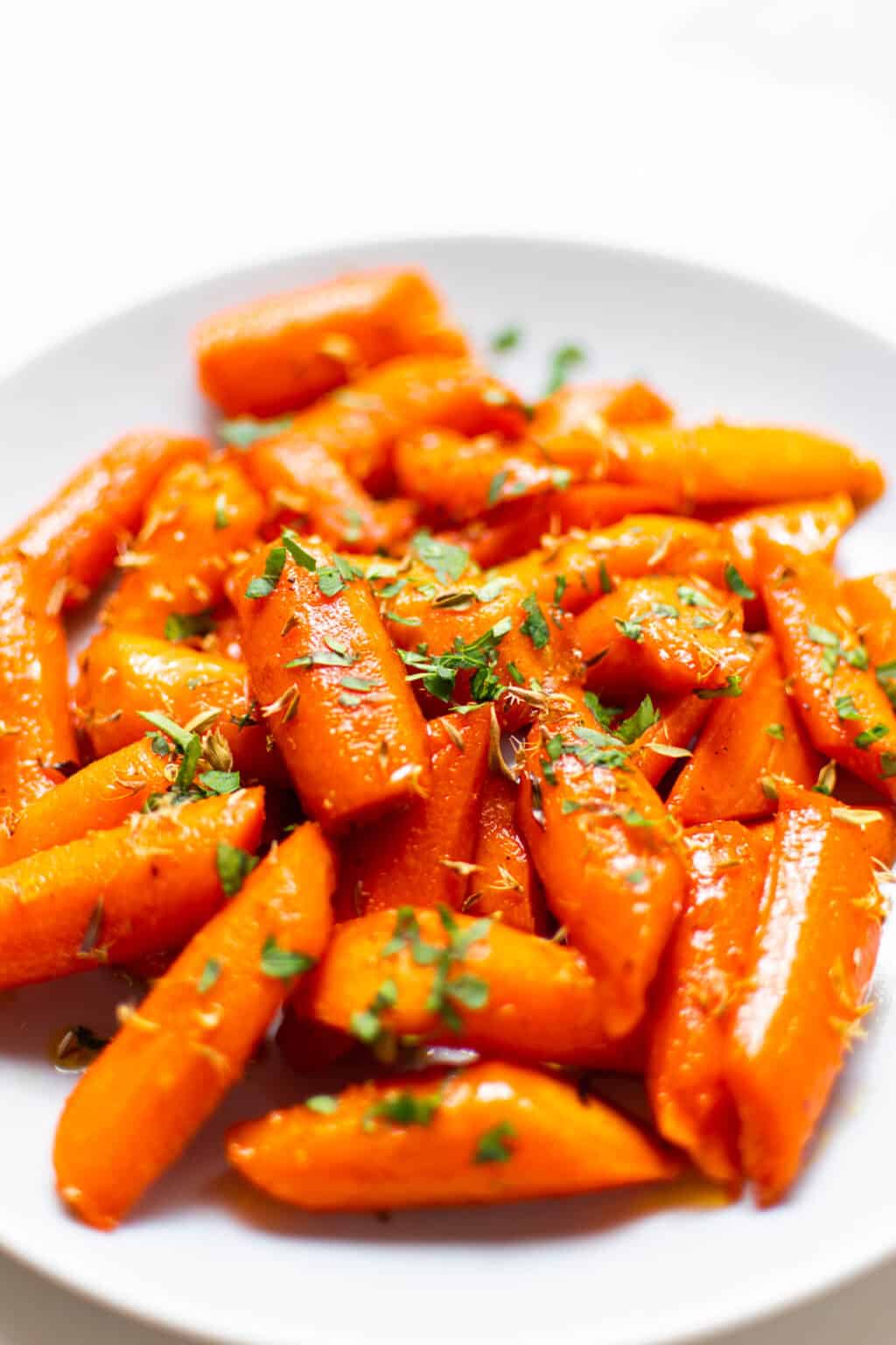 Brown Sugar Honey Glazed Carrots Ambitious Foodie