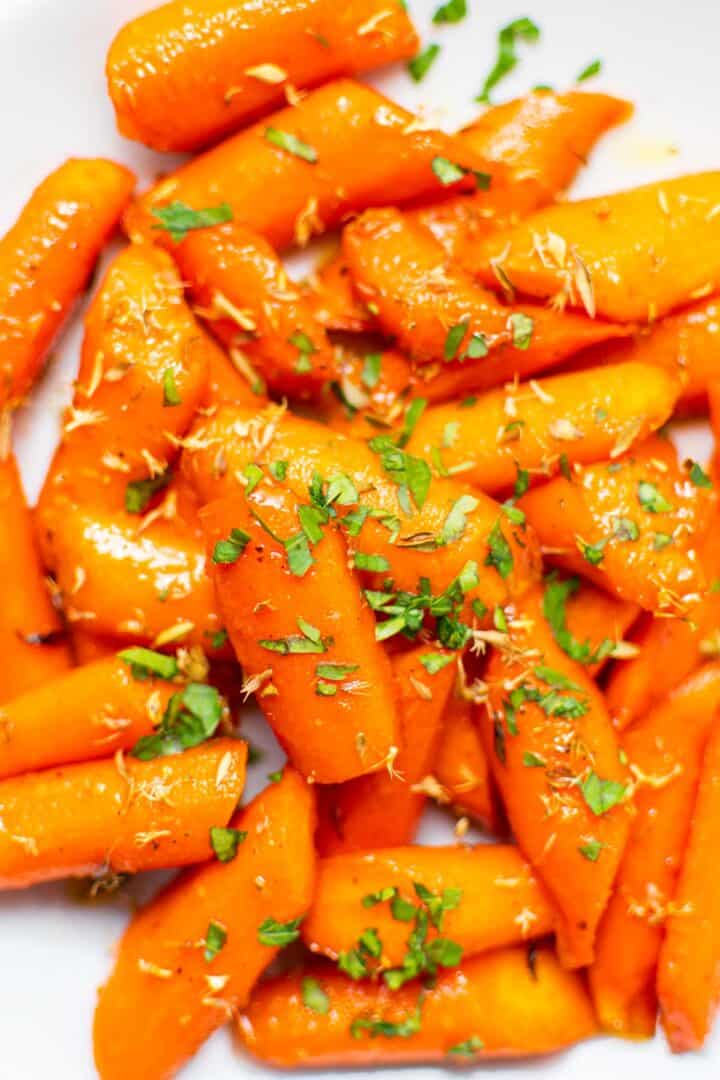 Brown Sugar Honey Glazed Carrots Ambitious Foodie