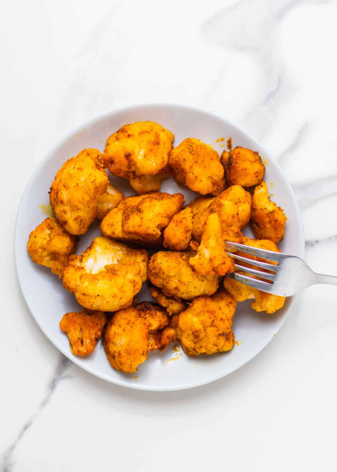 Easy Air Fryer Frozen Cauliflower Ambitious Foodie