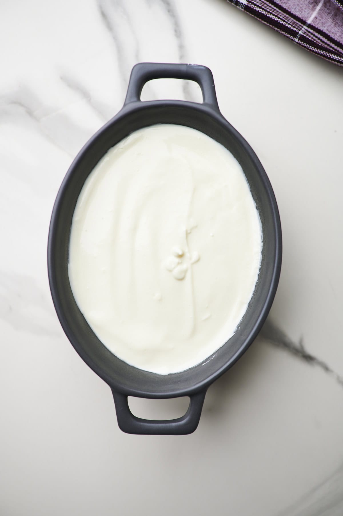 cream cheese sour cream base layer of dip
