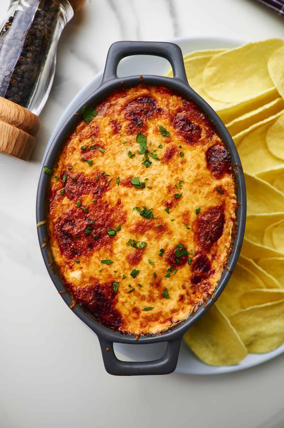 baked cream cheese salsa dip