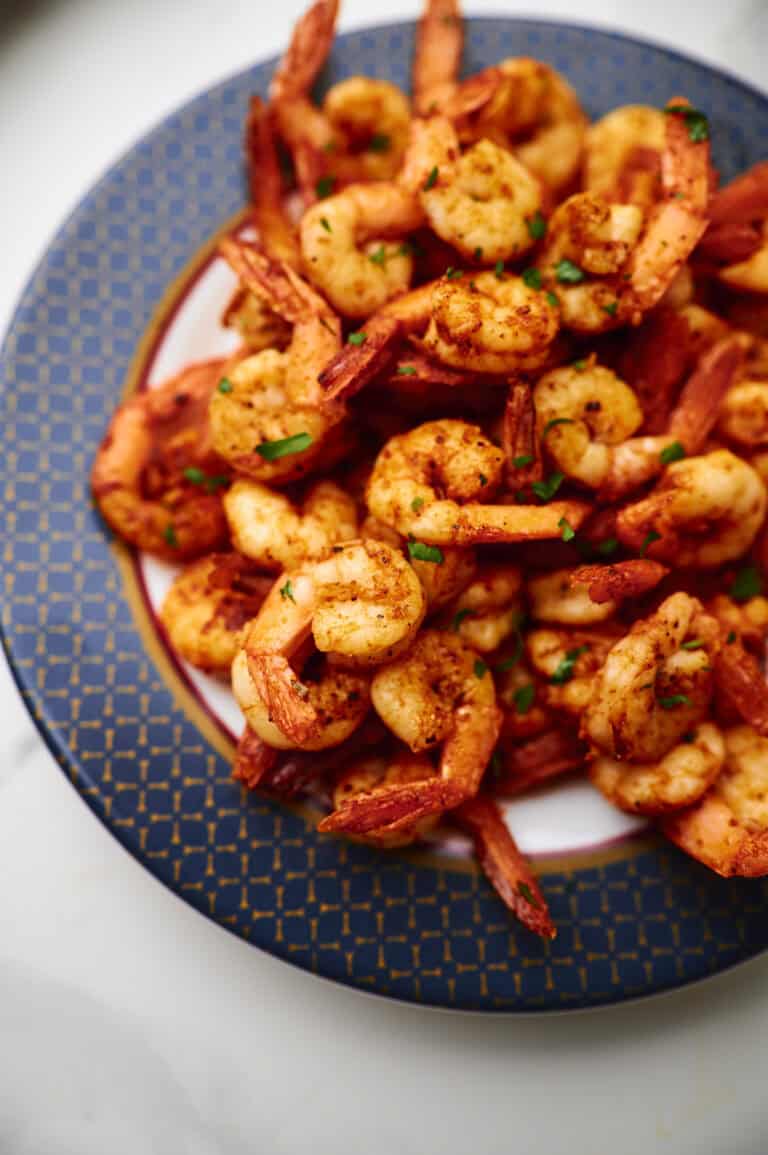 Easy Pan Seared Shrimp (Cast Iron Shrimp!) - Ambitious Foodie