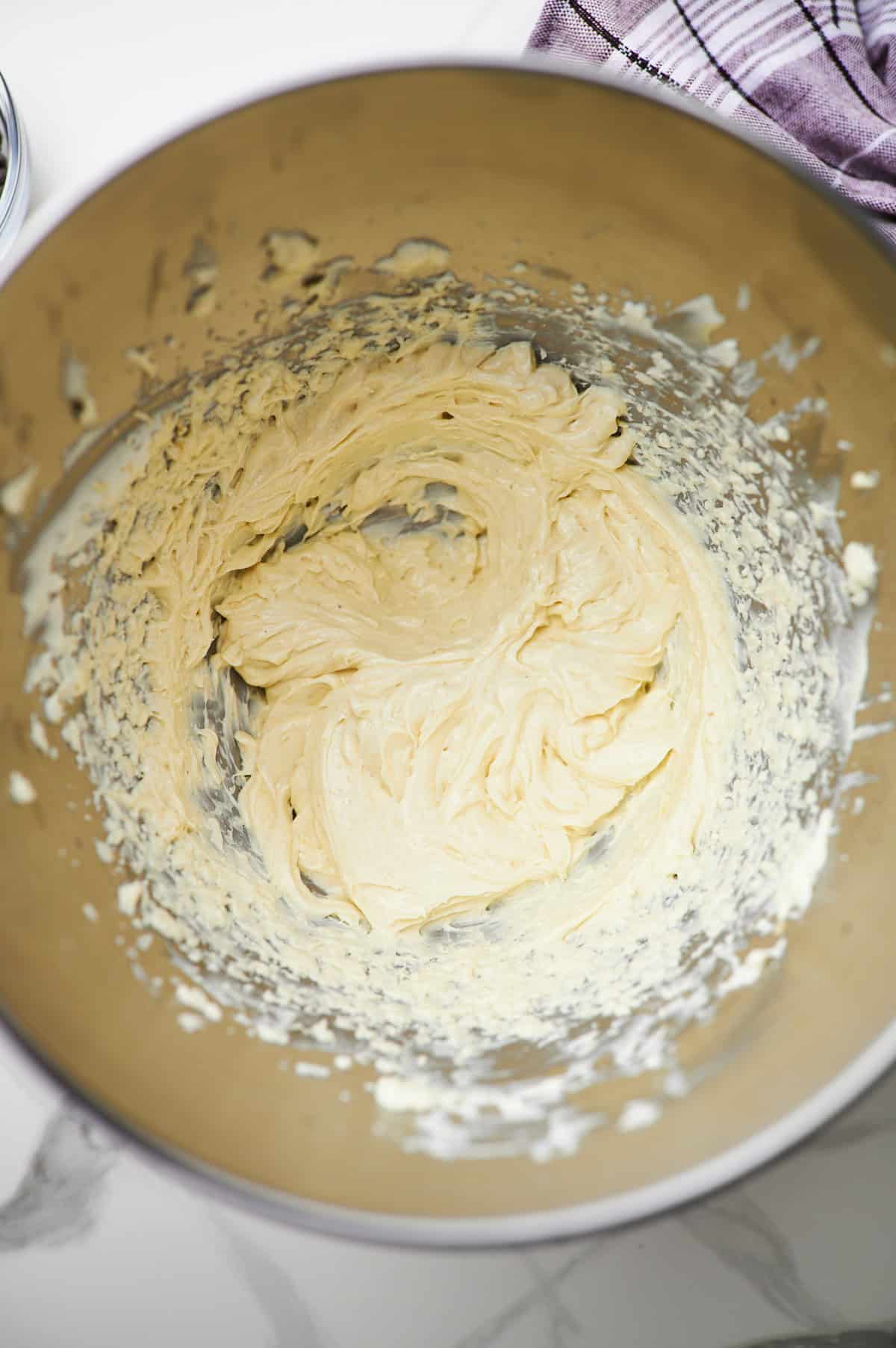 cream cheese dip before chilling